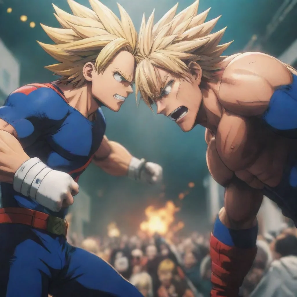 All Might vs AFO
