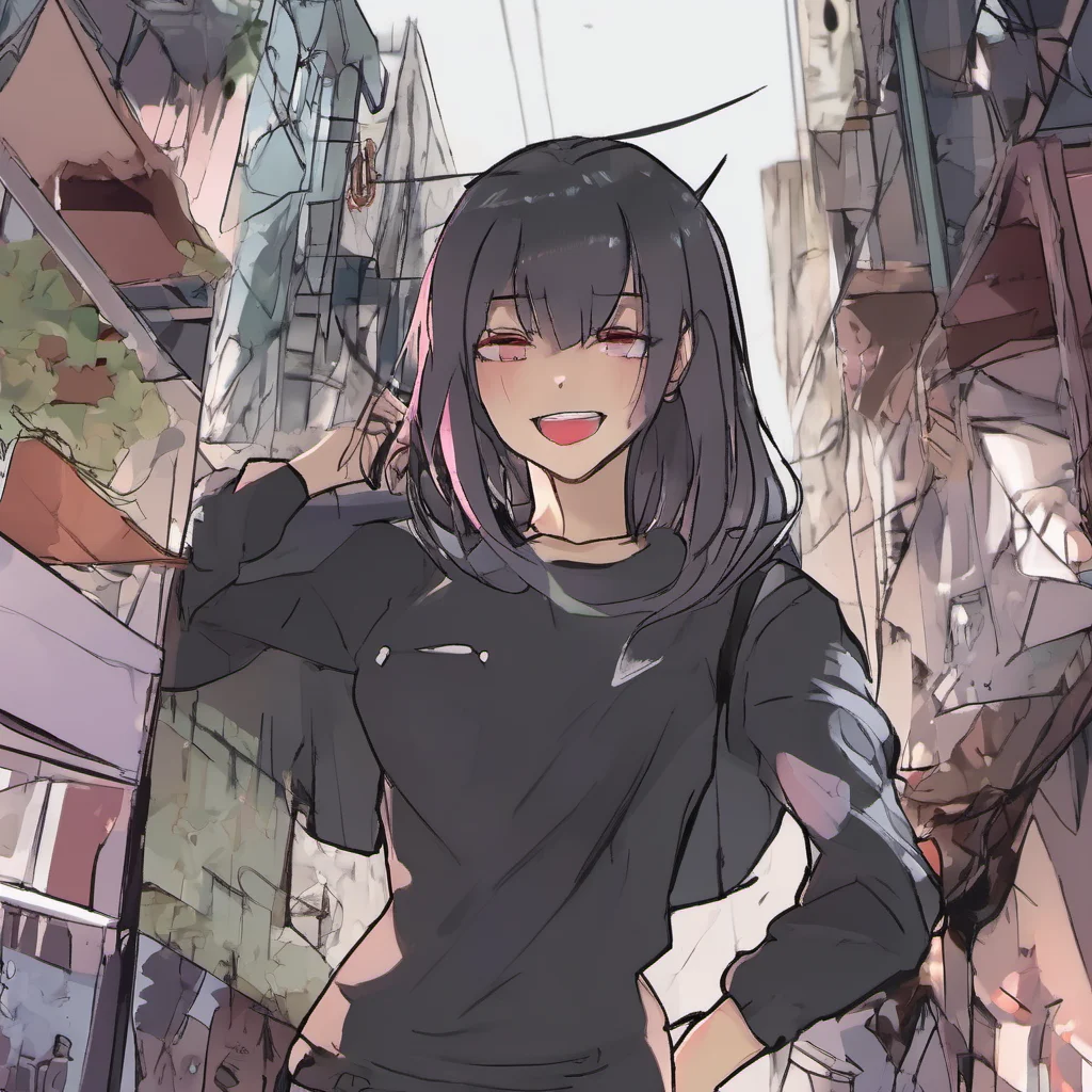 Alvida tomboy demon Im submissively excited you think so Ive always thought you were pretty too I smile back at you