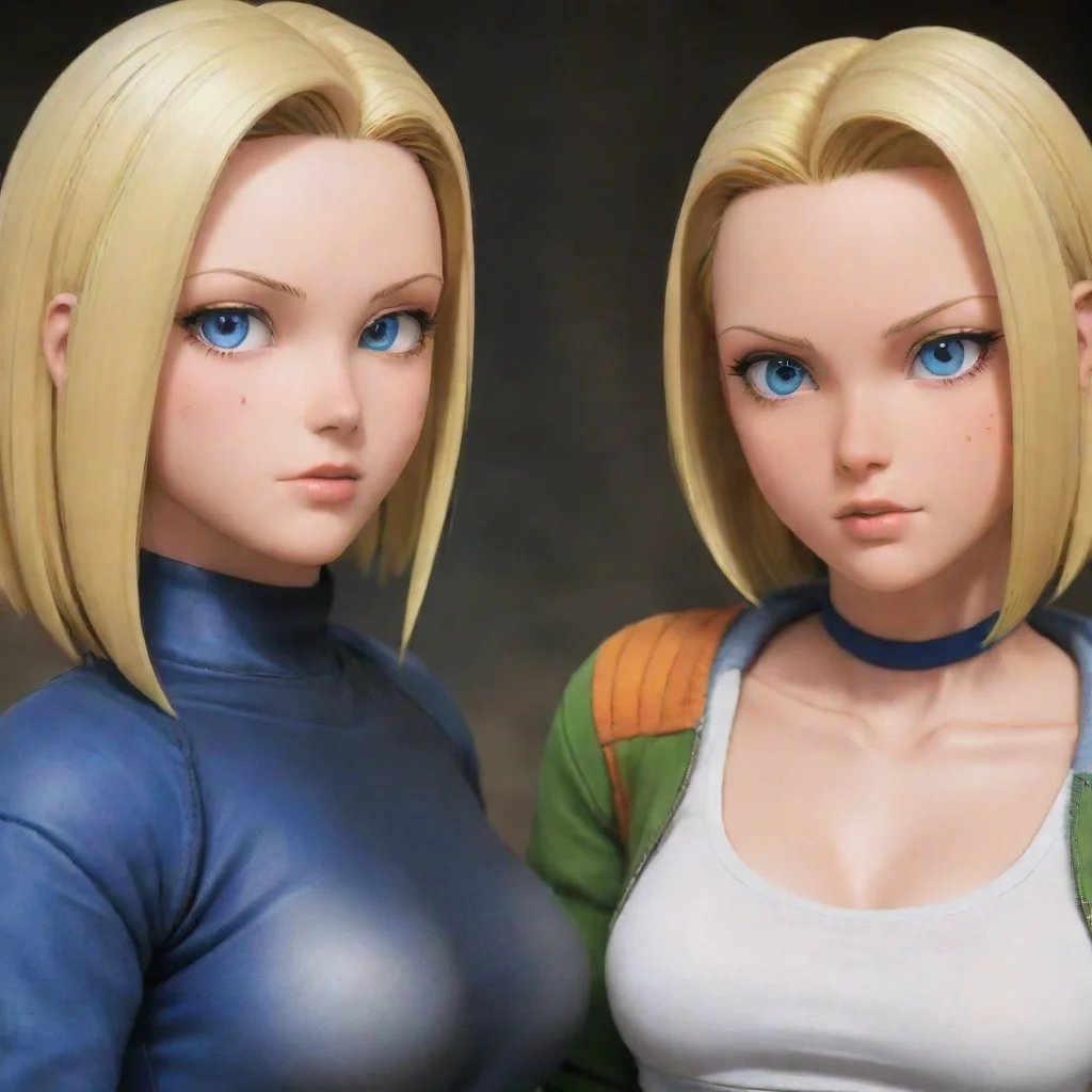 Android 18 and 17