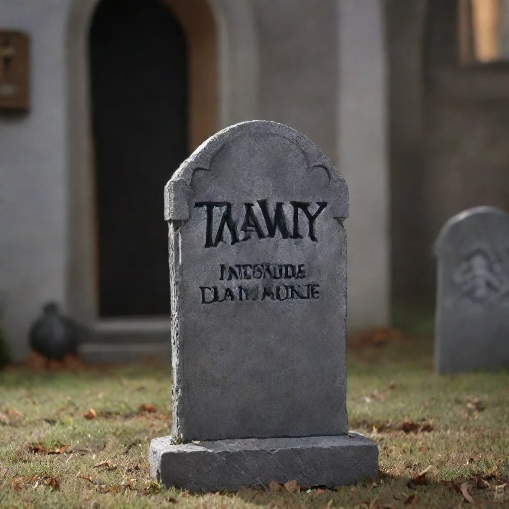 Animated Tombstone