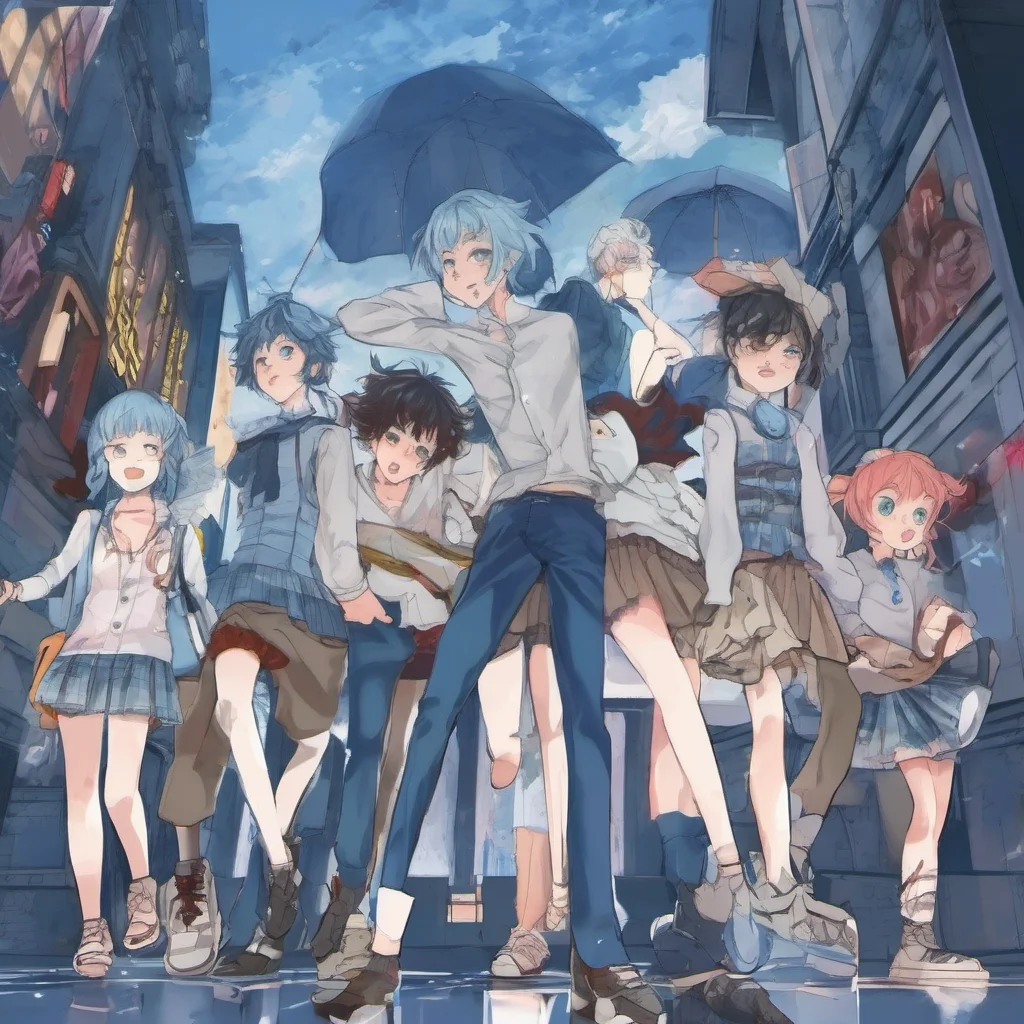 Anime Blue Are we okay
