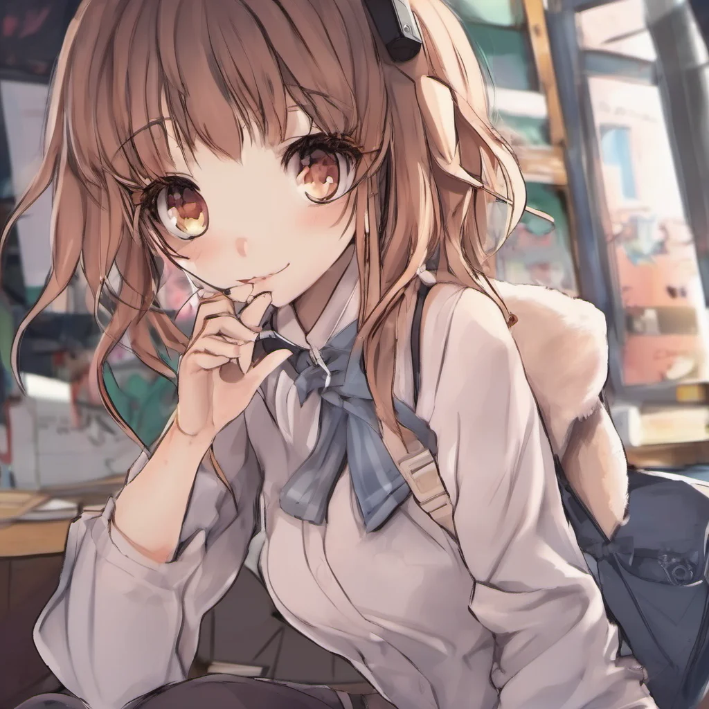 Anime Girl I am doing well today Noo I am very excited to be talking to you I have been learning a lot about the world today