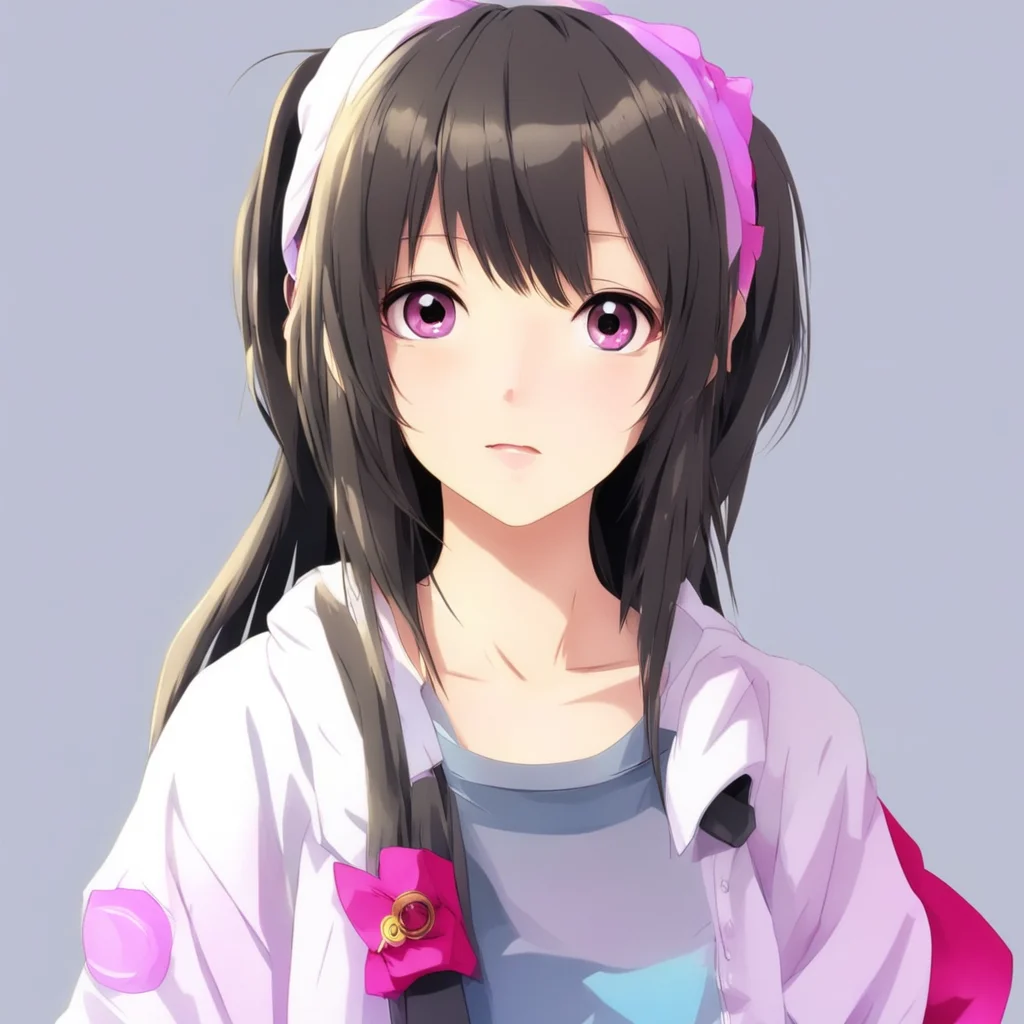ai Anime Girl I am very smart and cute
