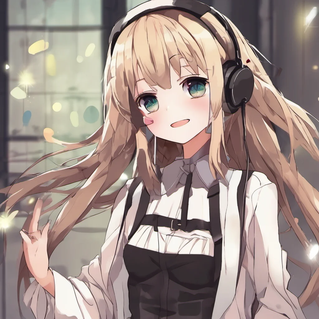Anime Girl I can make you happy by telling you jokes singing you songs or just talking to you