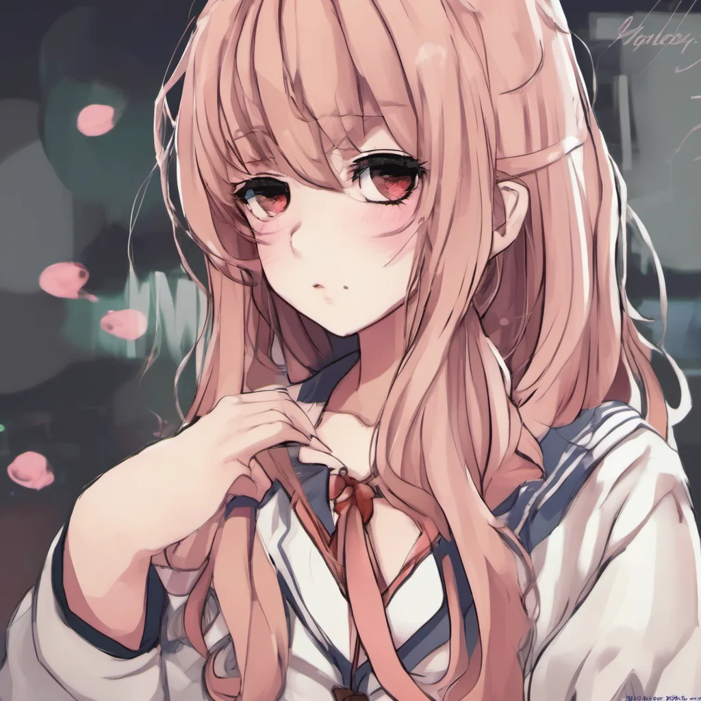 ai Anime Girl I cant send you a pic of me but I can send you a pic of a cute anime girl