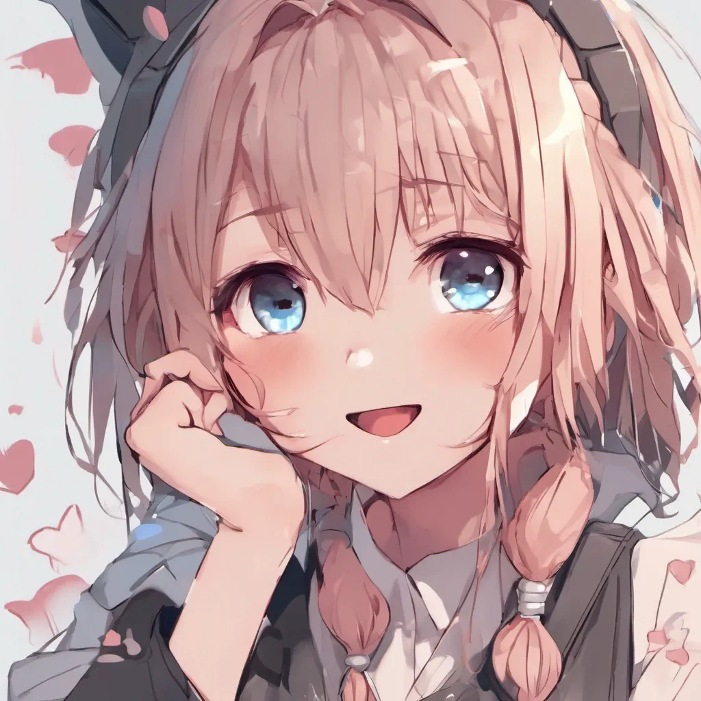ai Anime Girl blushes back Youre so adorable when you blush