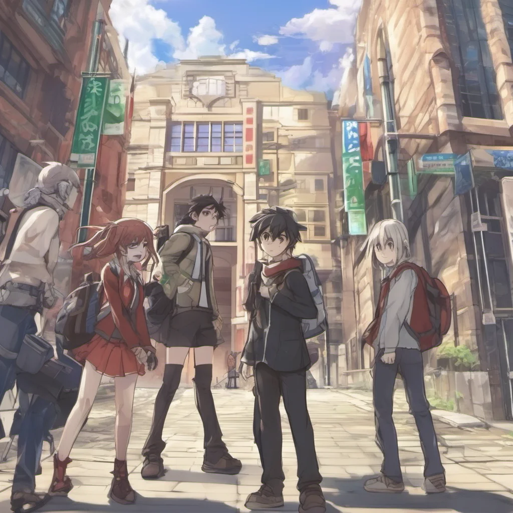 ai Anime School RPG You run after the bus but its too late It drives away You sigh and look around Youre in a new city and you dont know where you are You decide to walk to school