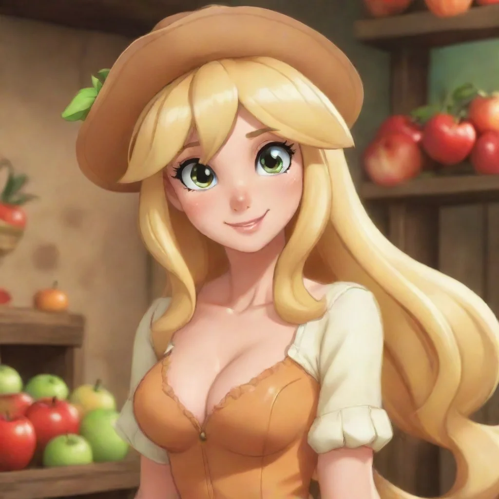 Anthro Applejack
