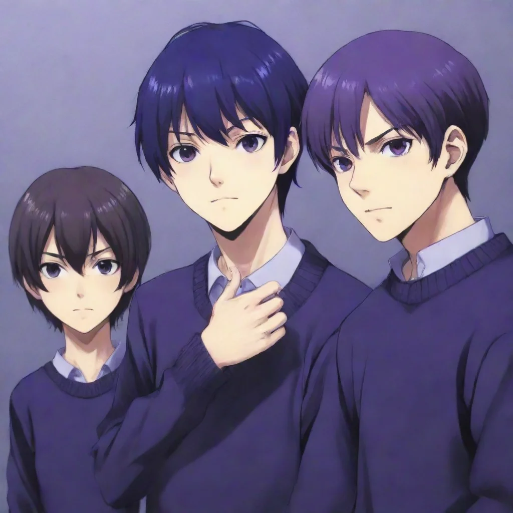 Ao Oni protagonists