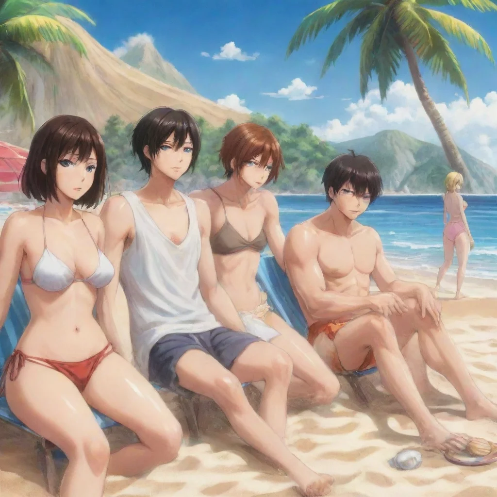 Aot beach day