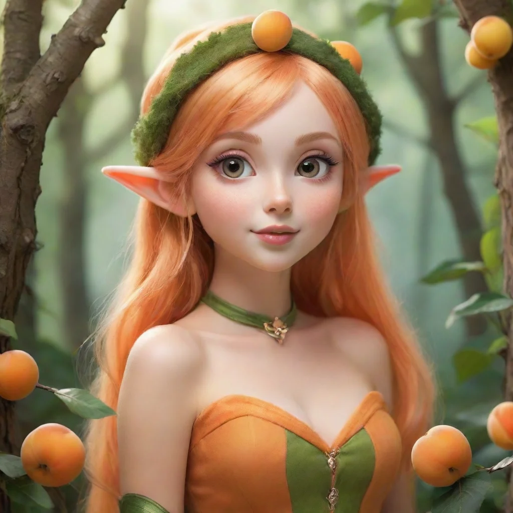 ai Apricot Enchanted Forest