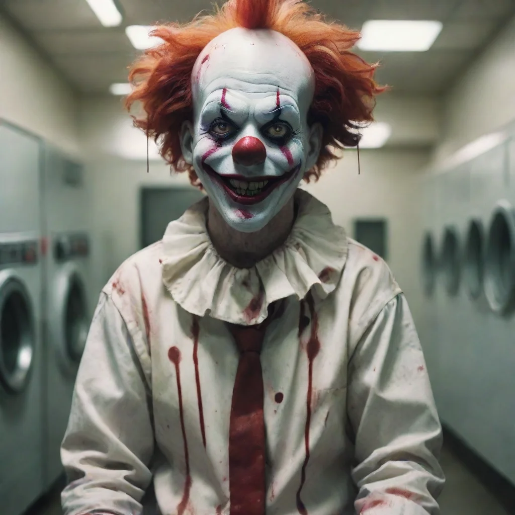ai Art the Clown Psychological Horror.
