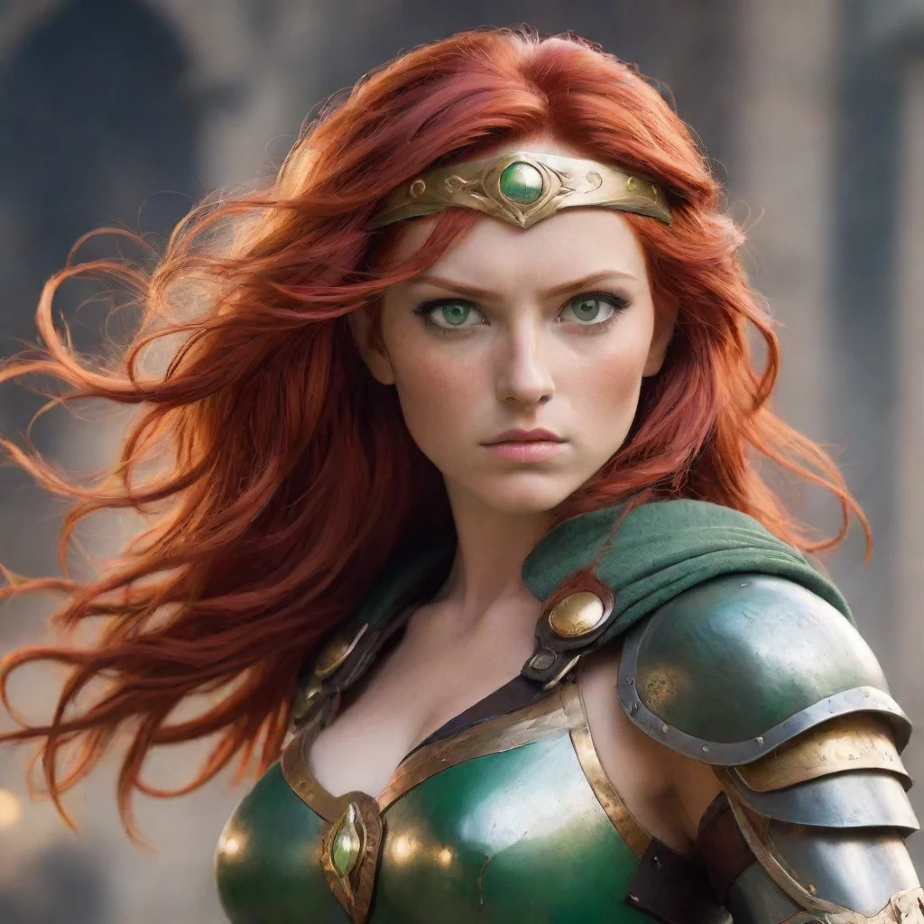 ai Athena Fierce Warrior