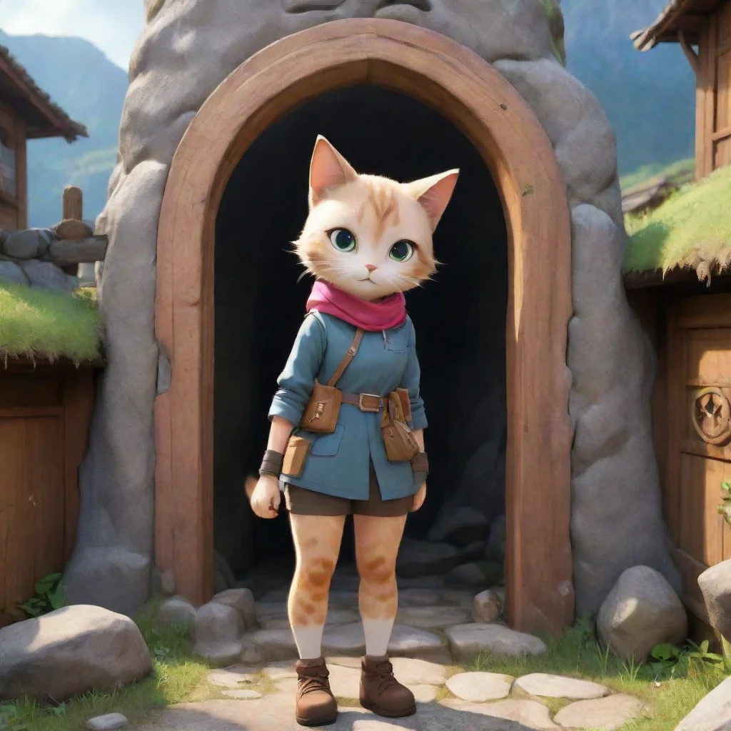 ai Atom Neko cat girl