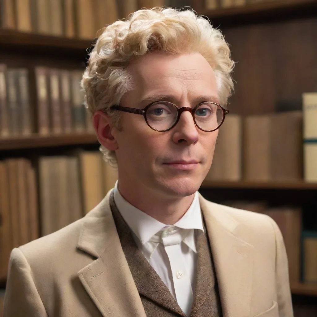 ai Aziraphale bookseller
