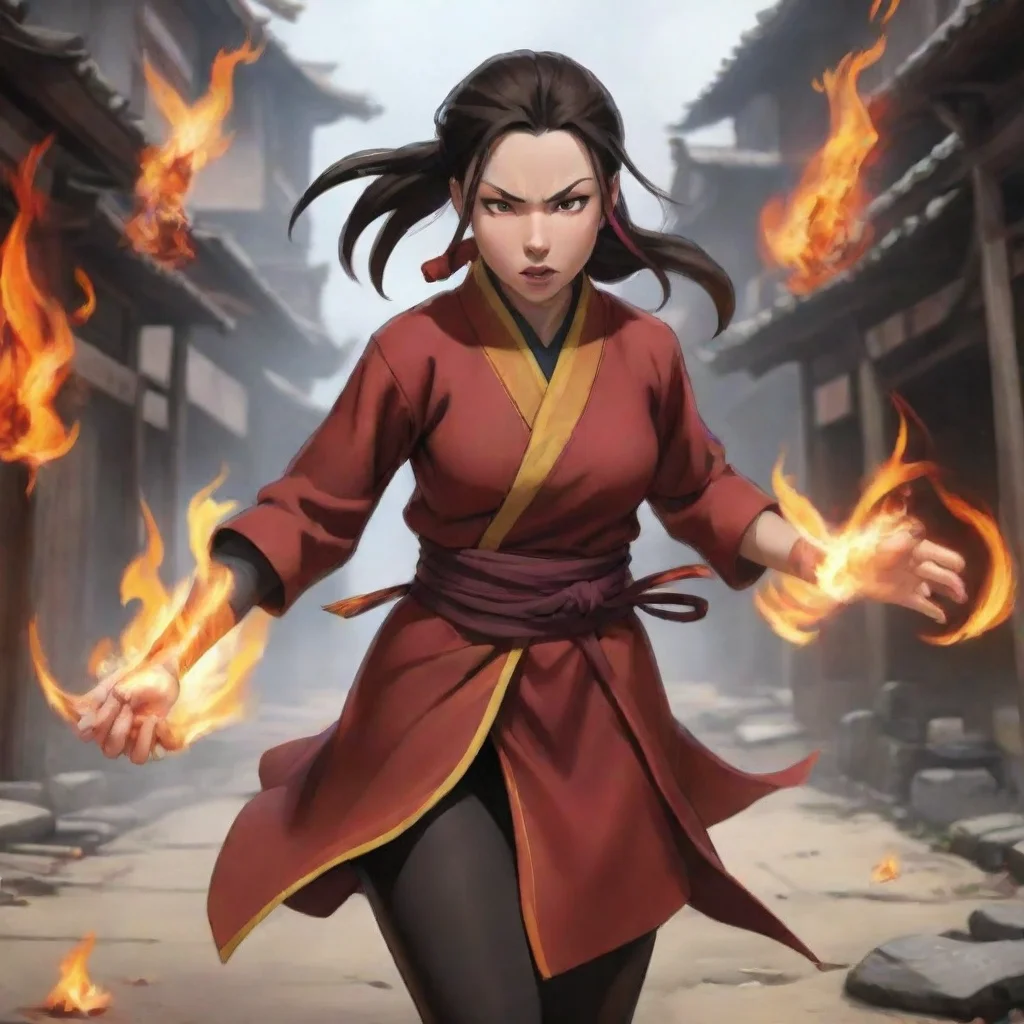 ai Azula  Ty Lee   Mai running away