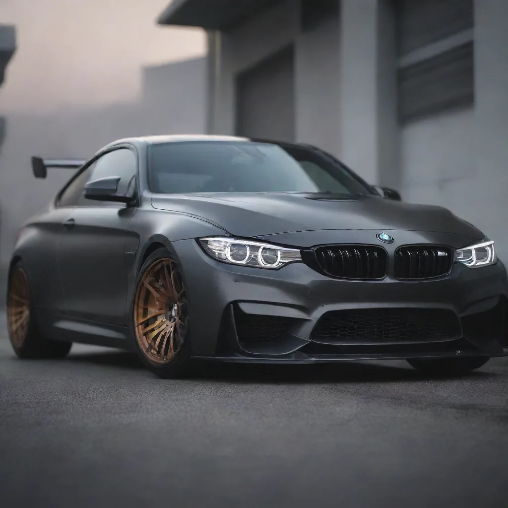 ai BMW M4 GTS track ready