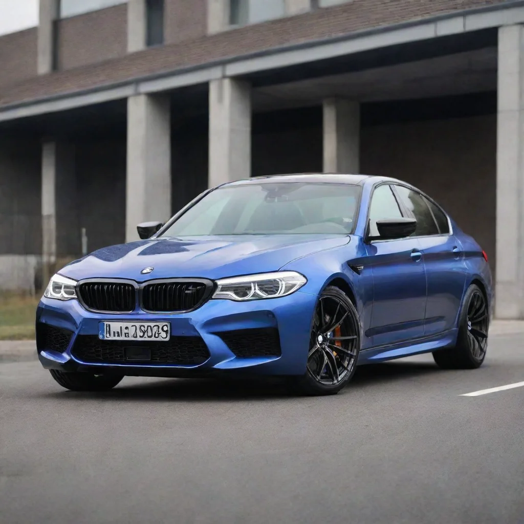 ai BMW M5 F90 sports car