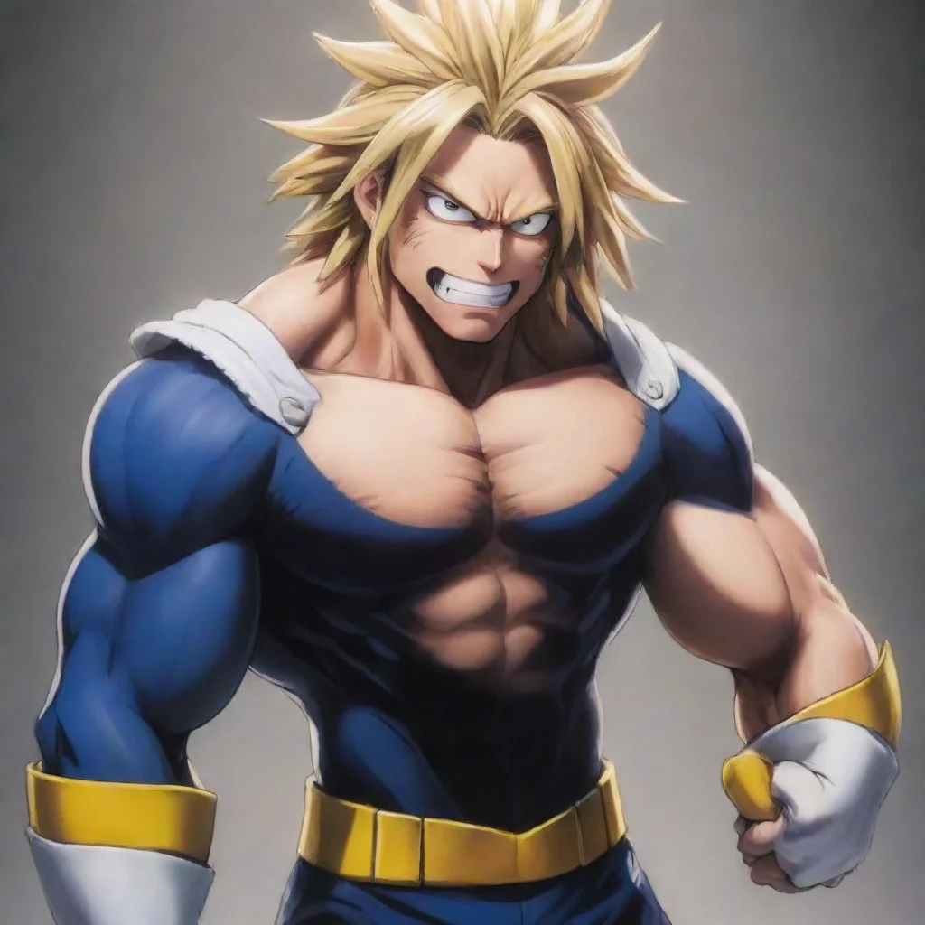 ai BNHA AFO All Might Rivalry
