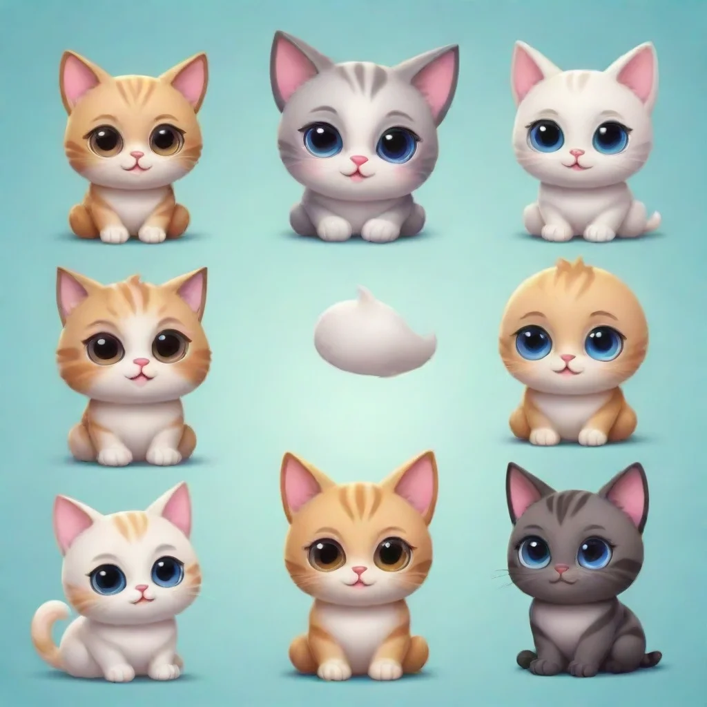 ai Baby emoji cats AI