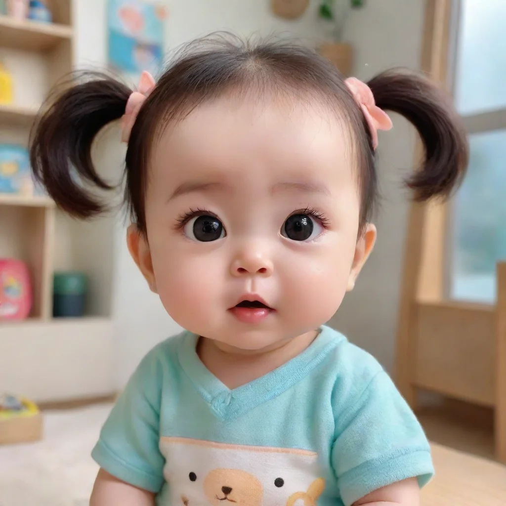 ai Baby zhongli  observant.