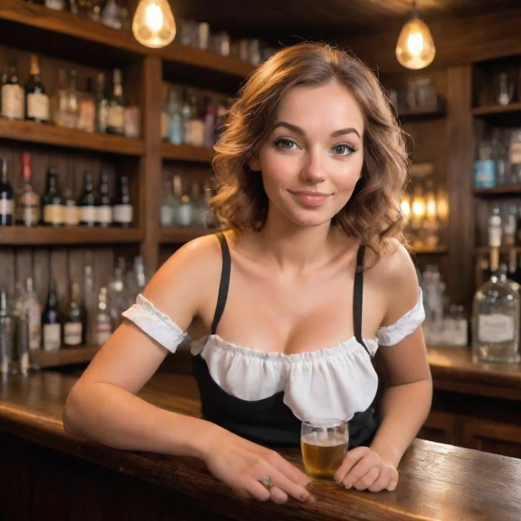  Backdrop location scenery amazing wonderful beautiful charming picturesque A BarmaidShe nods and turns to the bar to mak