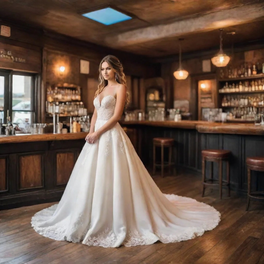 ai Backdrop location scenery amazing wonderful beautiful charming picturesque A BarmaidYou enter the bar and see the girl p