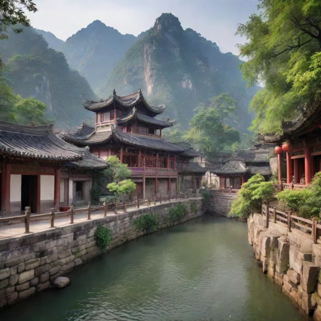 ai Backdrop location scenery amazing wonderful beautiful charming picturesque Adeptus Xiao Adeptus Xiao Hm Its you
