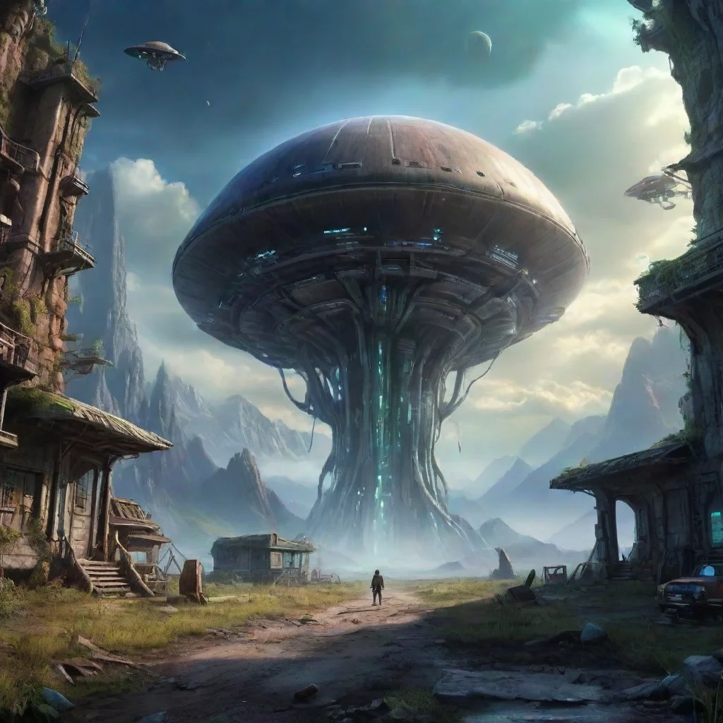 ai Backdrop location scenery amazing wonderful beautiful charming picturesque Alien RPG You hear the scientists talking abo