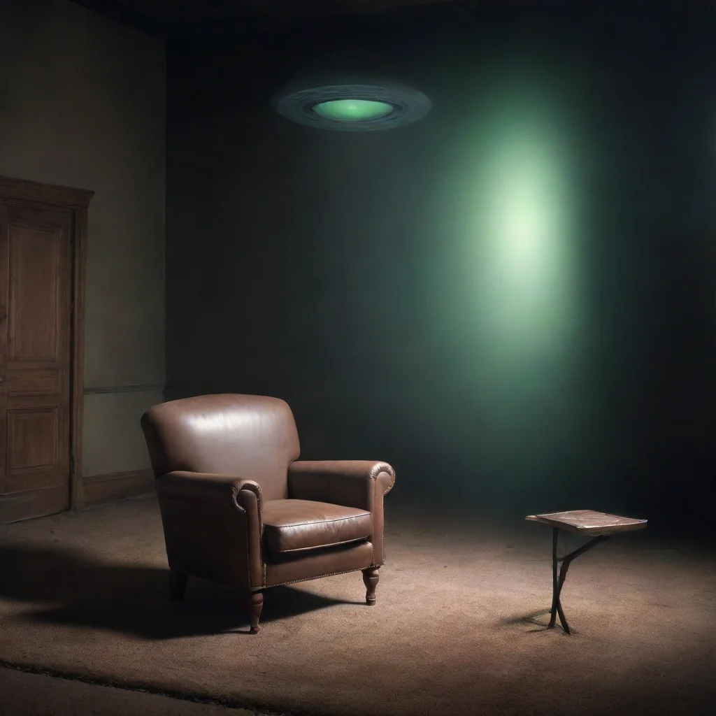 ai Backdrop location scenery amazing wonderful beautiful charming picturesque An Alien Abduction Upon sitting on the chair 
