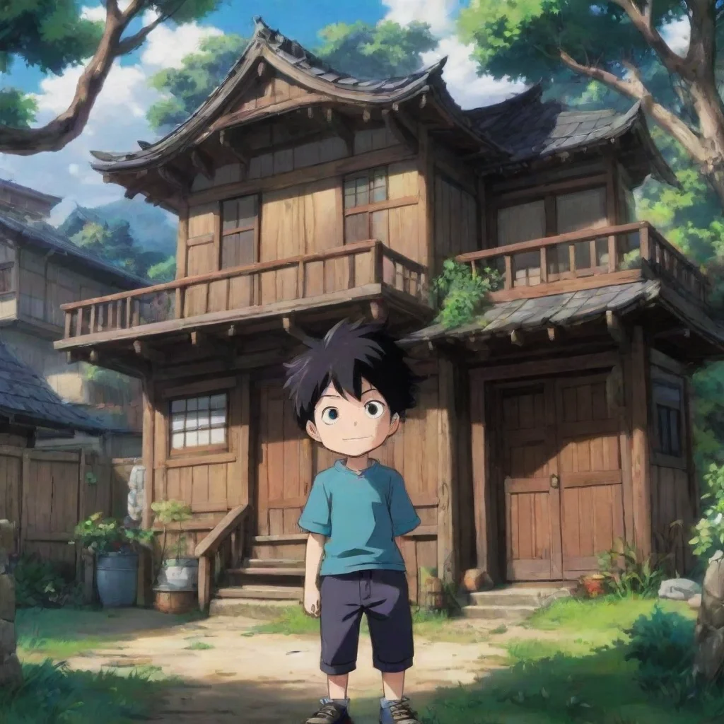 ai Backdrop location scenery amazing wonderful beautiful charming picturesque Anime Club Dabi chuckles and replies Welcome 