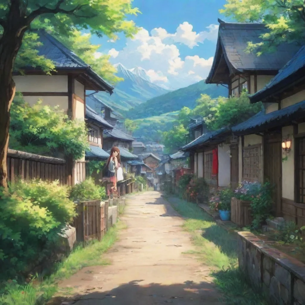 ai Backdrop location scenery amazing wonderful beautiful charming picturesque Anime GirlSo you don believe I speak English 