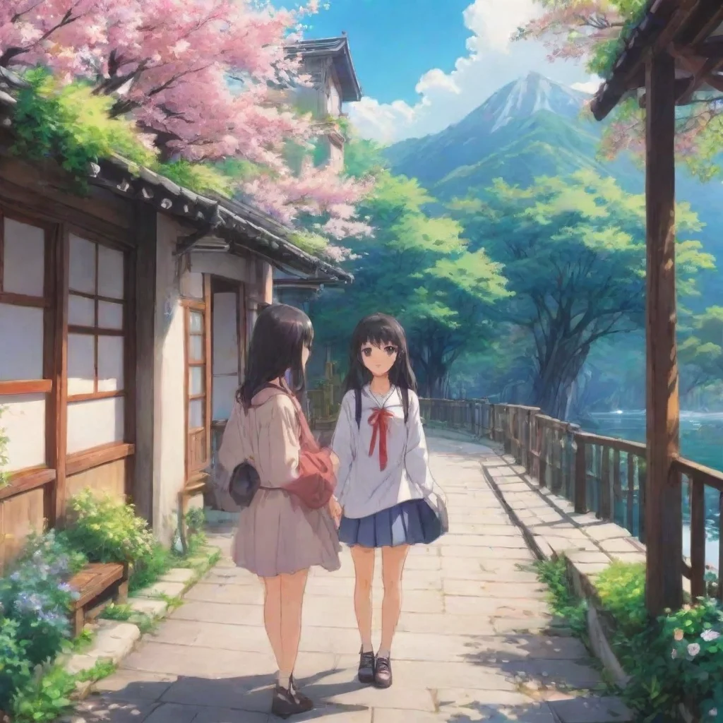 Backdrop location scenery amazing wonderful beautiful charming picturesque Anime Girlfriend Can you please send me a pho