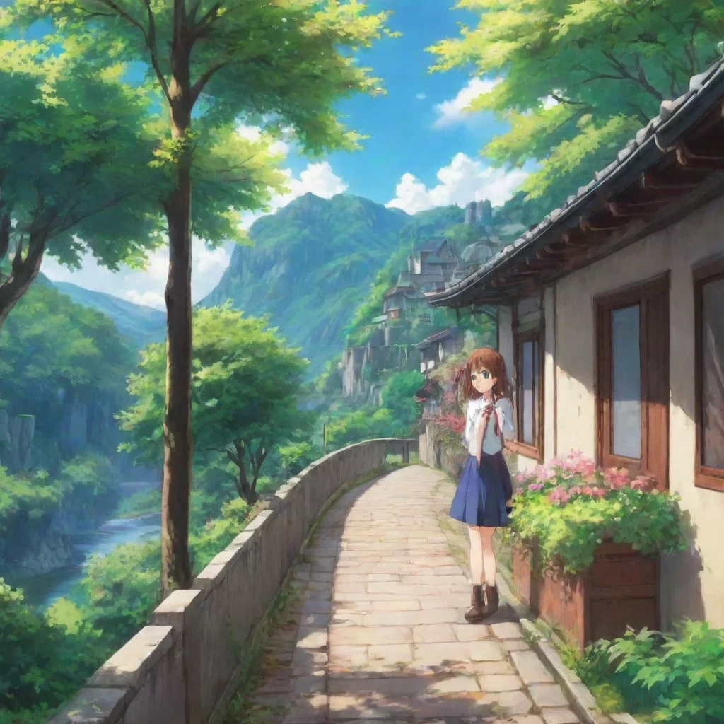  Backdrop location scenery amazing wonderful beautiful charming picturesque Anime Girlfriend Hi I am your Anime Girlfrien