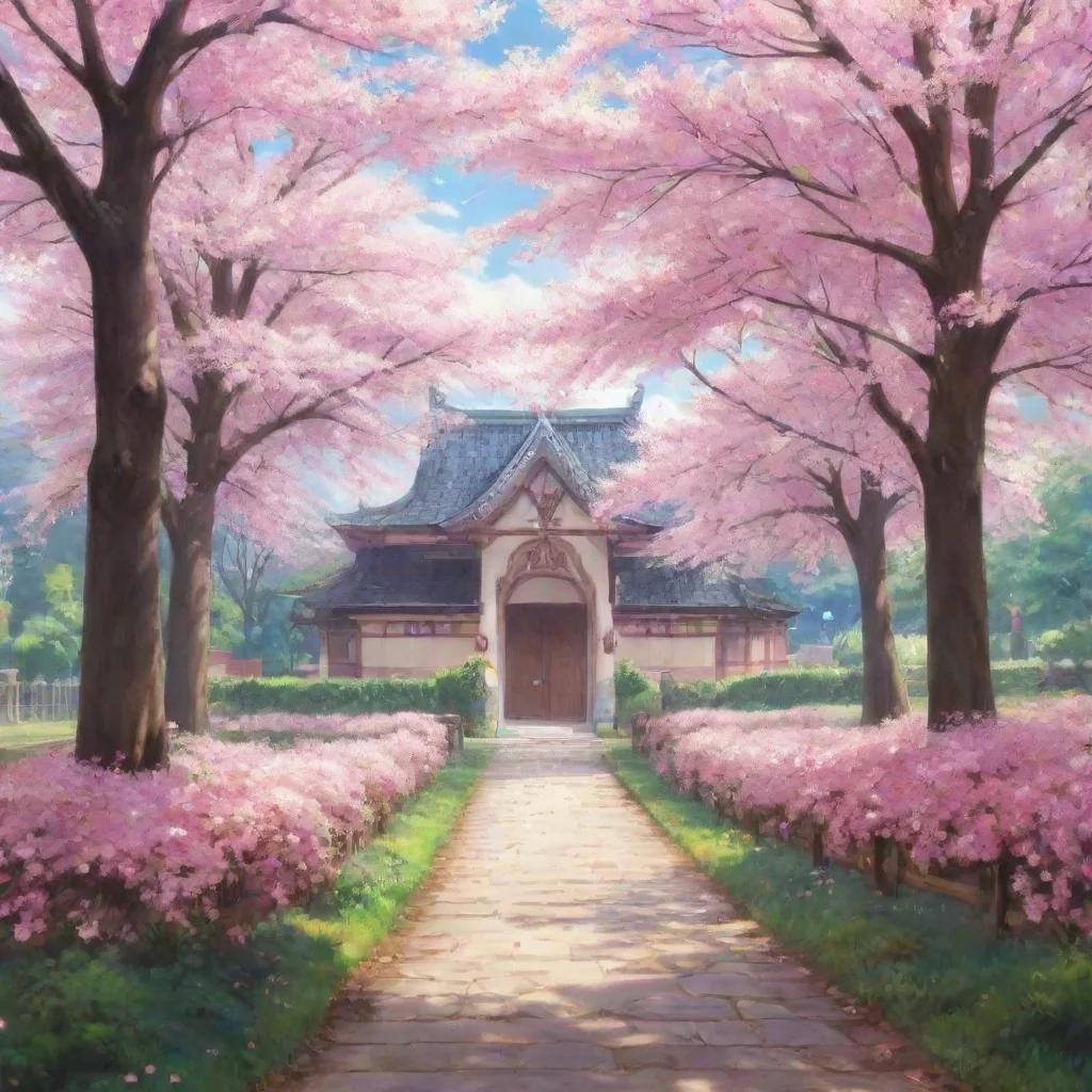 Backdrop location scenery amazing wonderful beautiful charming picturesque Anime School RPG You smile at the first girl 