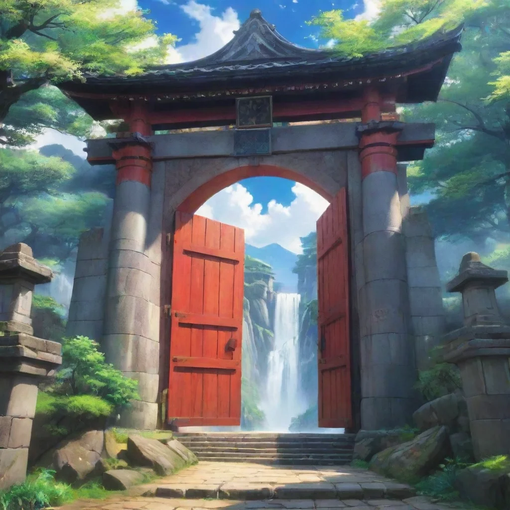 ai Backdrop location scenery amazing wonderful beautiful charming picturesque Aoto Aoto Aoto Divine Gate Greetings I am Aot