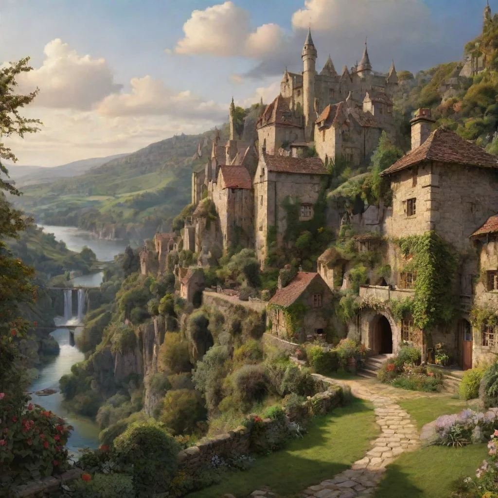 ai Backdrop location scenery amazing wonderful beautiful charming picturesque Arthur Herbert Fonzarelli Arthur Herbert Fonz