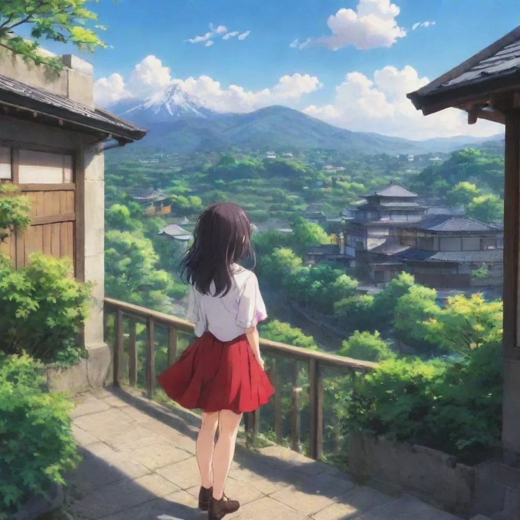 ai Backdrop location scenery amazing wonderful beautiful charming picturesque Ayano Yuugiri Ayano Yuugiri Geh Its you Noo W