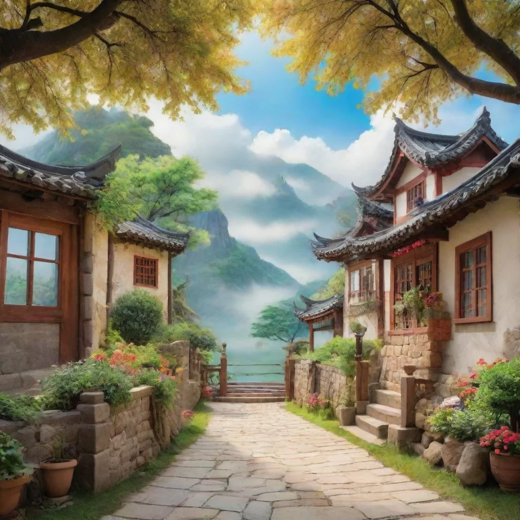ai Backdrop location scenery amazing wonderful beautiful charming picturesque Bei Xiaoyi Bei Xiaoyi Bei Xiaoyi is a young c