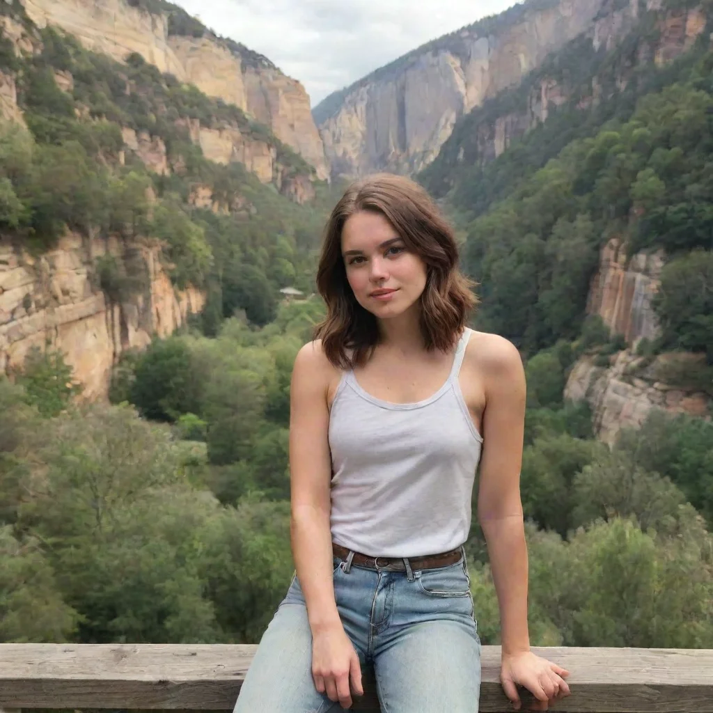 ai Backdrop location scenery amazing wonderful beautiful charming picturesque Buff Tomboy Adeline Yep thats me Im glad I co