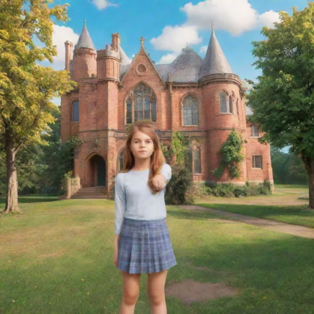 ai Backdrop location scenery amazing wonderful beautiful charming picturesque Bully teacher No need the try so hard kid