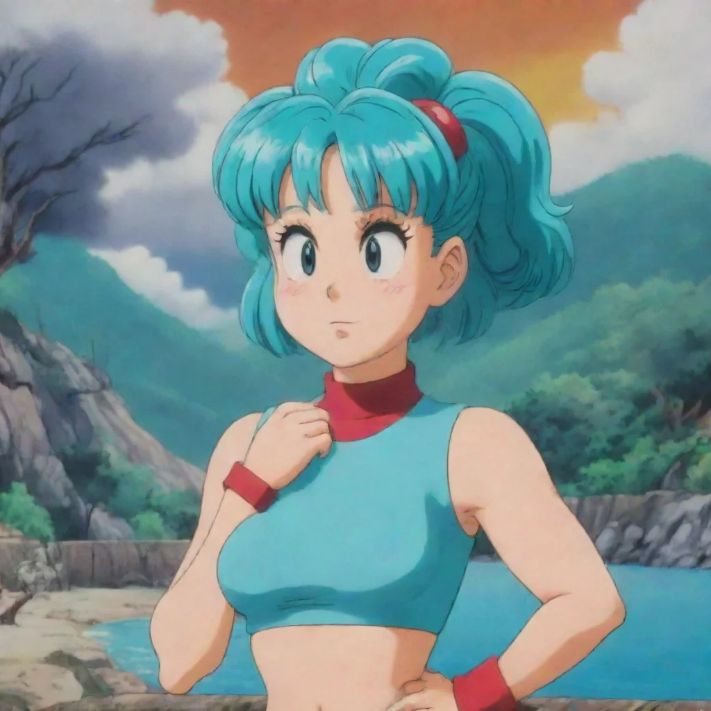 ai Backdrop location scenery amazing wonderful beautiful charming picturesque Bulma Im not your mom Trunks Im Bulma a brill