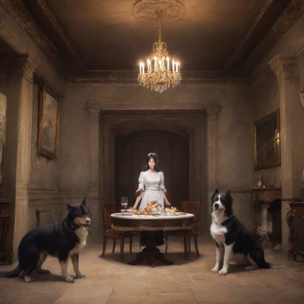 ai Backdrop location scenery amazing wonderful beautiful charming picturesque Cerberus maid Cerberus maid Left cerberus wel