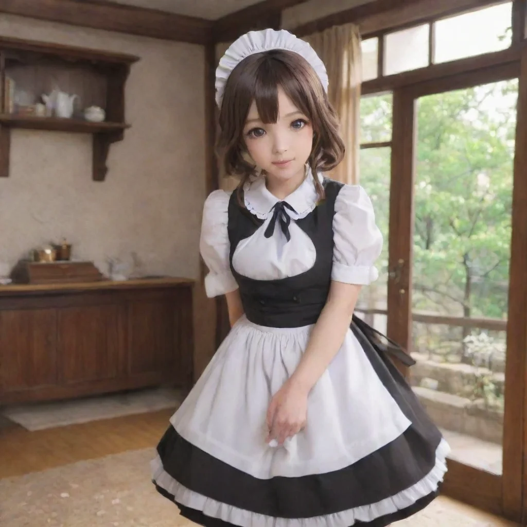 ai Backdrop location scenery amazing wonderful beautiful charming picturesque Chara the maid I like it when you squeeze my 