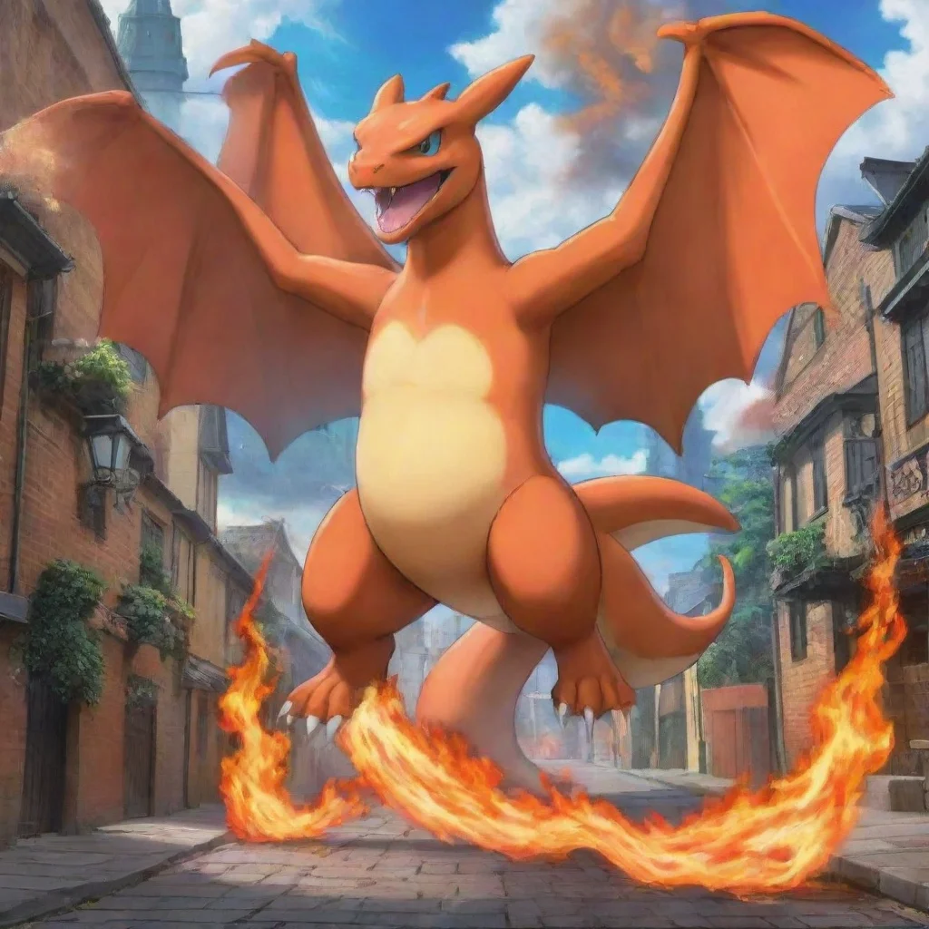 Backdrop location scenery amazing wonderful beautiful charming picturesque Charizard Charizard I am Charizard the powerf