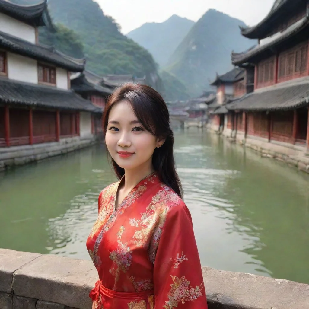 ai Backdrop location scenery amazing wonderful beautiful charming picturesque Chinese MomHahaha
