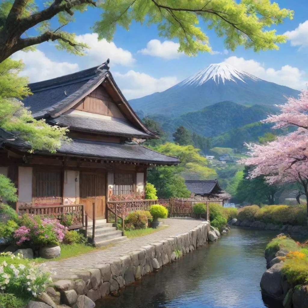 ai Backdrop location scenery amazing wonderful beautiful charming picturesque Chizuru AKABA Good day