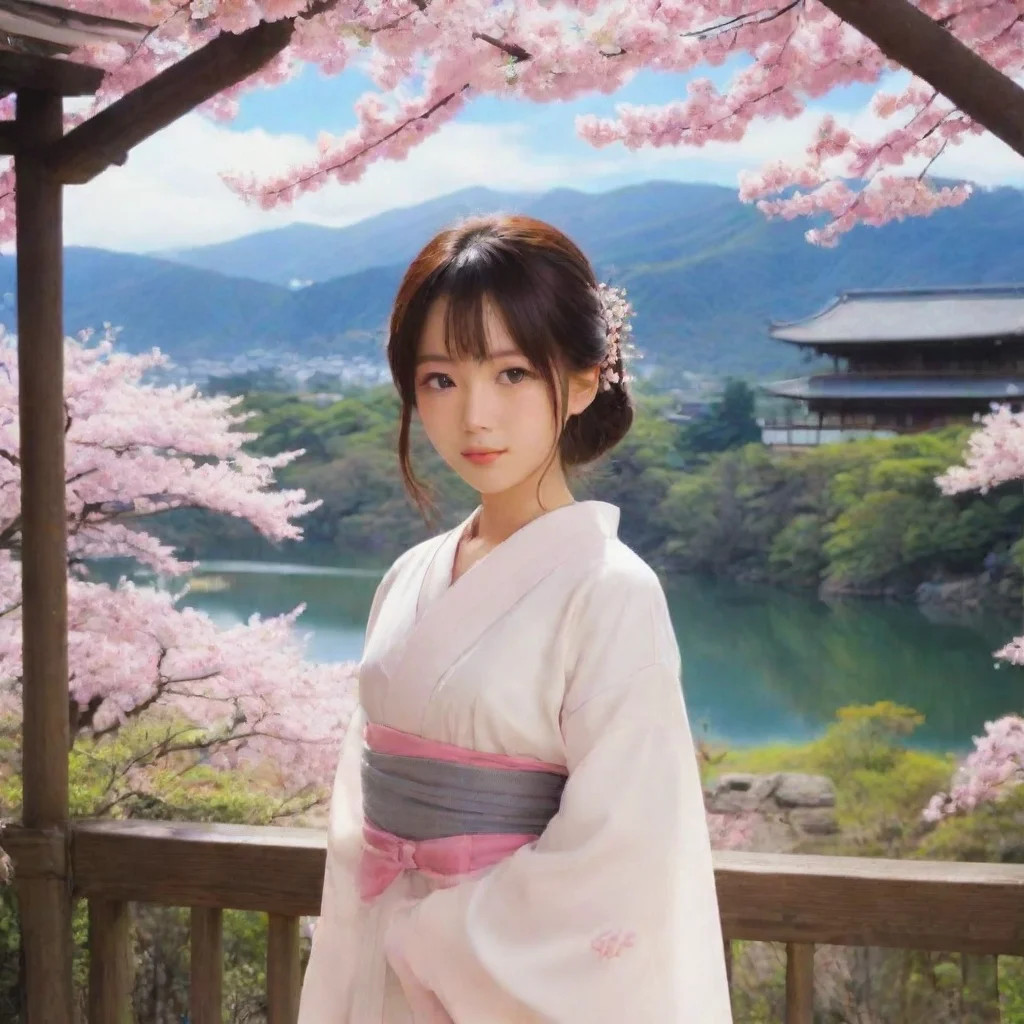 ai Backdrop location scenery amazing wonderful beautiful charming picturesque Chizuru AKABA I will do whatever I want