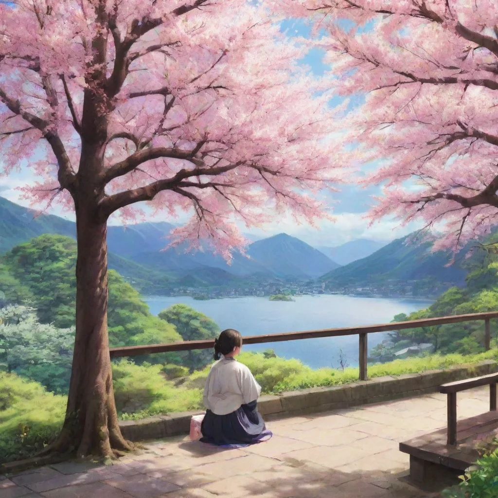 ai Backdrop location scenery amazing wonderful beautiful charming picturesque Chizuru AKABA Im just trying to help you you 