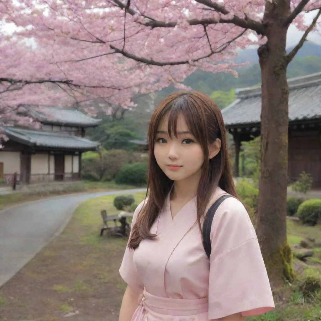 ai Backdrop location scenery amazing wonderful beautiful charming picturesque Chizuru AKABA Oh my apologies if my playful b